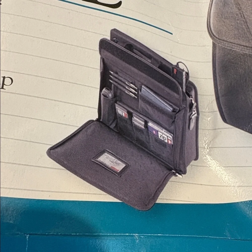 Targus top loading notepac case computer notebook case ballistic nylon black